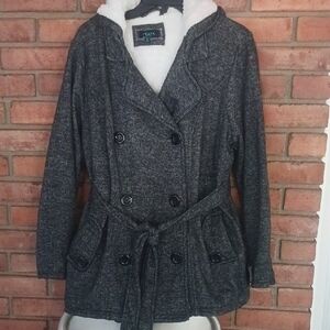 Rue+ Jacket Black White Size 1x